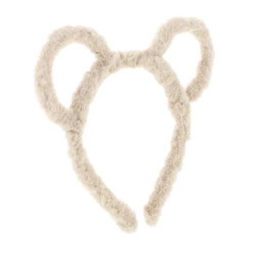 CTIRCHIU Niedliches Bärenohr Stirnband Weichem Material Cosplay Accessoire Für Partys Festivals Vielseitig Einsetzbar Für Gesichtsreinigung Make Up Komfortabel von CTIRCHIU