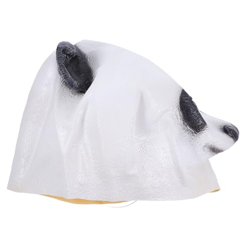 CTIRCHIU Panda-kopfmaske: Halloween-pandabär-kostüm, Realistische Tierkopfbedeckung, Bärenkopfbedeckung, Maskenballmasken, Verkleidung Für Cosplay-partys von CTIRCHIU