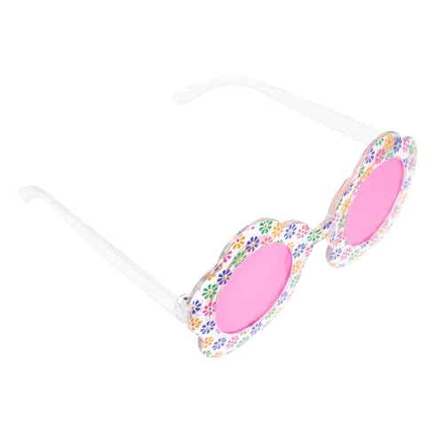 CTIRCHIU Sonnenbrille mit Blumenprint Lustige Partybrille für Kindergeburtstag Strandpartys Hochzeiten Leichte Einzigartige Sonnenbrille für Jungen mit Transparenten Blüten Farbigen Gläsern CTIRCHIU Sonnenbrille mit Blumenprint Lustige Partybrille für Kindergeburtstag Strandpartys Hochzeiten Leichte Einzigartige Sonnenbrille für Jungen mit Transparenten Blüten Farbigen Gläsern von CTIRCHIU