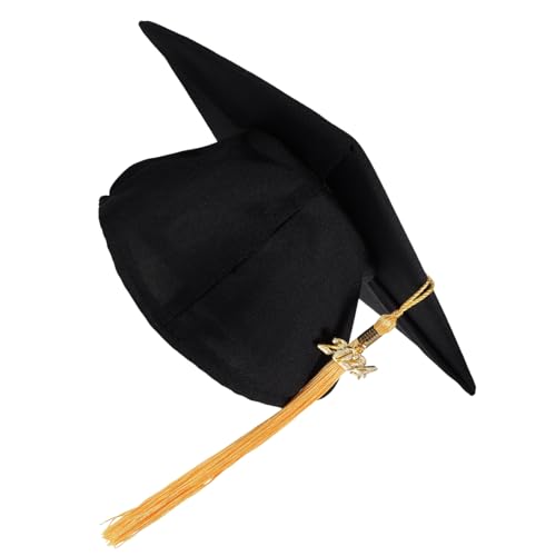 CTIRCHIU Unisex Abschlusskappe mit Quaste Eleganter Doktorhut für Abschlussfeiern Partys Langlebigem Passt für Erwachsene CTIRCHIU Unisex Abschlusskappe mit Quaste Eleganter Doktorhut für Abschlussfeiern Partys Langlebigem Passt für Erwachsene von CTIRCHIU