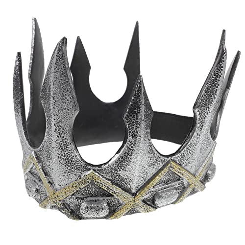 CTIRCHIU Vintage Herrenkrone Headdress mit Verstellbarem Band Cosplay Partys und Feiern Verarbeitung und Ansprechendes Design für Besondere Anlässe CTIRCHIU Vintage Herrenkrone Headdress mit Verstellbarem Band Cosplay Partys und Feiern Verarbeitung und Ansprechendes Design für Besondere Anlässe von CTIRCHIU