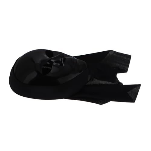 CTIRCHIU Vollgesichts Halloween Maske Schwarz mit Elastischem Sitz für Männer und Frauen Authentisches Design für Maskenbälle Streetdance Kostümpartys und Gruselige Dekoration von CTIRCHIU