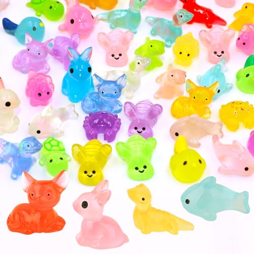150 Stück Mini Harz Tiere ,Leuchtende Harz Tiere,Bunte Kleine Tierfiguren,Klein Turtles,Kaninchen,Dinosaurier,Krabben DIY Craft Dekorationen Jungen Mädchen Party Mitgebsel 150 Stück Mini Harz Tiere ,Leuchtende Harz Tiere,Bunte Kleine Tierfiguren,Klein Turtles,Kaninchen,Dinosaurier,Krabben DIY Craft Dekorationen Jungen Mädchen Party Mitgebsel von CTYUEYUN