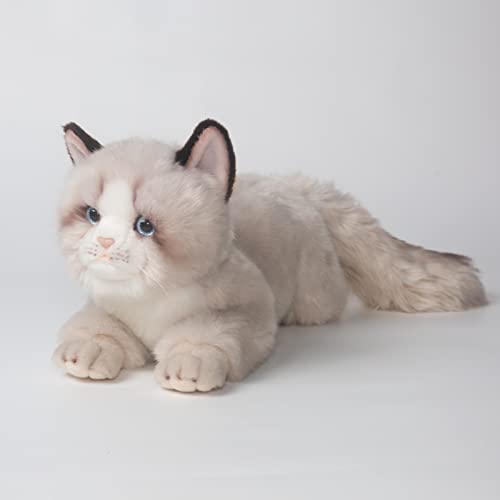 CU-MATE 50,8 cm Graue Ragdoll-Katze, Stofftier, Puppen, niedliches handgefertigtes Plüschtier, Ann Baker, Katze, Geburtstagsgeschenk für Jungen und Mädchen CU-MATE 50,8 cm Graue Ragdoll-Katze, Stofftier, Puppen, niedliches handgefertigtes Plüschtier, Ann Baker, Katze, Geburtstagsgeschenk für Jungen und Mädchen von CU-MATE