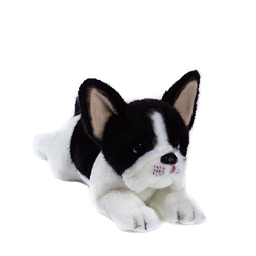 CU-MATE Französische Bulldogge, Stofftier, Simulation, realistisch und lebensecht, weich, handgefertigt, liegender Hund, Plüschtier, Geschenk für Jungen und Mädchen CU-MATE Französische Bulldogge, Stofftier, Simulation, realistisch und lebensecht, weich, handgefertigt, liegender Hund, Plüschtier, Geschenk für Jungen und Mädchen von CU-MATE