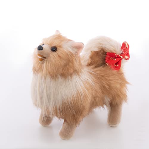 CU-MATE Pommersche Hundespielzeug, 25,4 cm, Schwarz und Tan, lebensecht & realistisch, Geschenk CU-MATE Pommersche Hundespielzeug, 25,4 cm, Schwarz und Tan, lebensecht & realistisch, Geschenk von CU-MATE