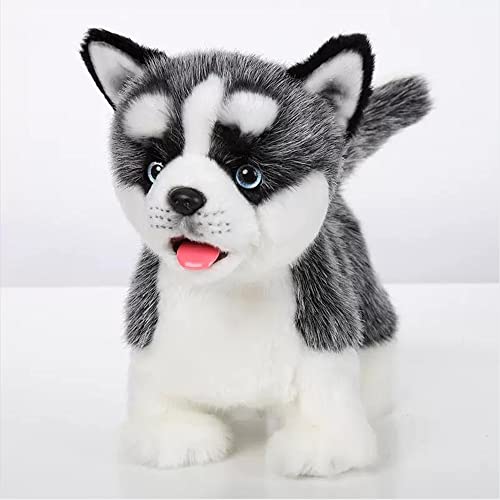 Elektronisches Hundespielzeug mit sibirischem Husky, realistisch, interaktiv, für Spaziergänge, Bellen, Schwanzwackeln und Sprechen, Geschenk für Jungen und Mädchen Elektronisches Hundespielzeug mit sibirischem Husky, realistisch, interaktiv, für Spaziergänge, Bellen, Schwanzwackeln und Sprechen, Geschenk für Jungen und Mädchen von CU-MATE