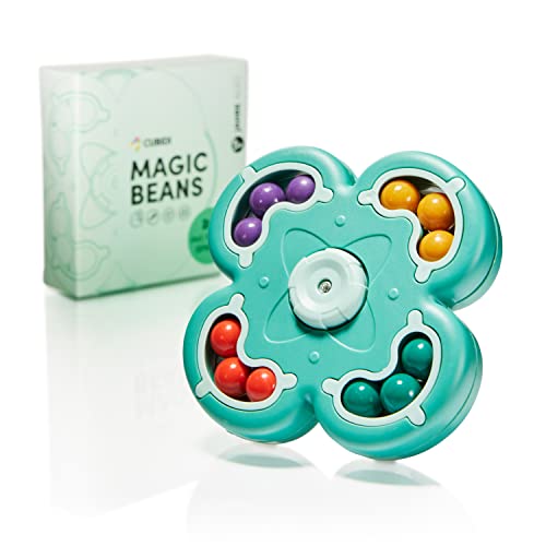 CUBIDI® Original Magic Bean - Flower, Grün | Spannendes Knobelspiel für Kinder und Erwachsene | Geschicklichkeitsspiel für Mädchen und Jungen ab 6 Jahren von CUBIDI