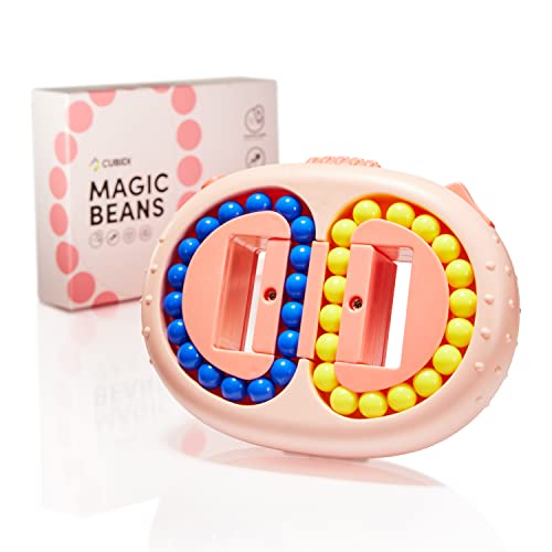 CUBIDI® Original Magic Bean - Pink, doppelt | Spannendes Knobelspiel für Kinder und Erwachsene Jungen und Mädchen ab 6 Jahren von CUBIDI