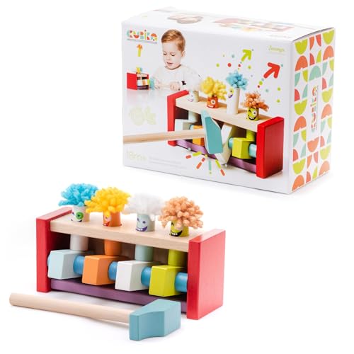 CUBIKA 13746 - Holzspielzeug Springende Clowns, buntes Motorikspielzeug mit lustigen Figuren, Kinderspielzeug ab 18 Monaten CUBIKA 13746 - Holzspielzeug Springende Clowns, buntes Motorikspielzeug mit lustigen Figuren, Kinderspielzeug ab 18 Monaten von CUBIKA