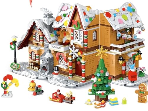 CUBIMANA 2025 3-Stil Haus Baustein Ziegel Set mit LED Licht von CUBIMANA