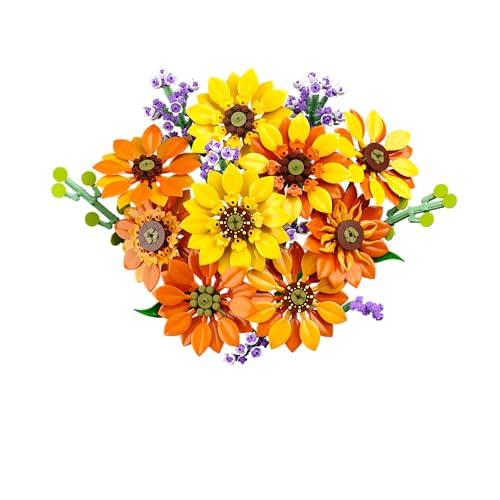 CUBIMANA Sonnenblumenstrauß-Bausatz mit Lichtern für Erwachsene CUBIMANA Sonnenblumenstrauß-Bausatz mit Lichtern für Erwachsene von CUBIMANA