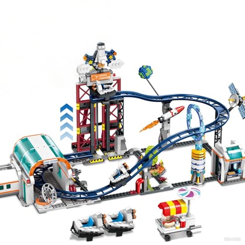CUBIMANA Weltraum-Achterbahn-Bauspielzeug von CUBIMANA