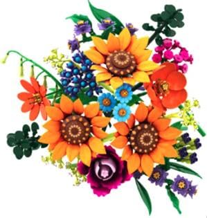 CUBIMANA Wild Bouquet Bausätze mit Lichtern für Erwachsene CUBIMANA Wild Bouquet Bausätze mit Lichtern für Erwachsene von CUBIMANA