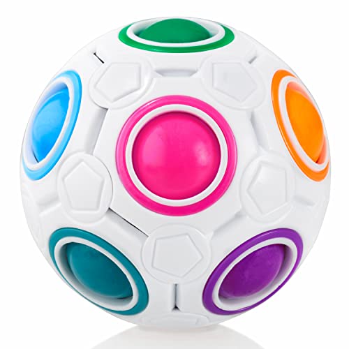 CUBIDI® Original Regenbogenball | Geschicklichkeitsspiel für Kinder und Erwachsene | Spannendes Knobelspiel für Mädchen und Jungen ab 6 Jahren | fördert räumliches Denken, Logik und Vorstellungskraft von CUBIDI