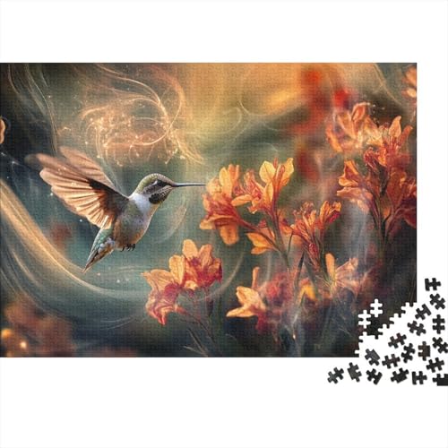HummingVogel Puzzle 1000 Teile Puzzle Für Erwachsene Und Kinder Ab 14 Jahren,Puzzlespiel Erwachsenen Puzzlespiel Puzzel 1000pcs (75x50cm) von CUBSKRIRB