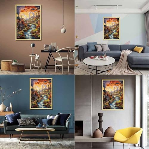 Paradies Puzzle 1000 Teile Schwer Puzzle Spielzeug Lernspiel Impossible Herausforderungsspielzeug Für Erwachsene Kinder 1000pcs (75x50cm) von CUBSKRIRB