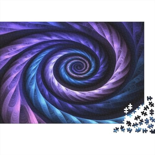 Wirbel Puzzlespiel 1000 Teile Für Erwachsene, Einzigartige Kunstwerke Und Vorlage - Geburtstagsgeschenk - Spaßige Puzzles Mit Überraschung Von Puzzle in A Bag Puzzel 1000pcs (75x50cm) von CUBSKRIRB
