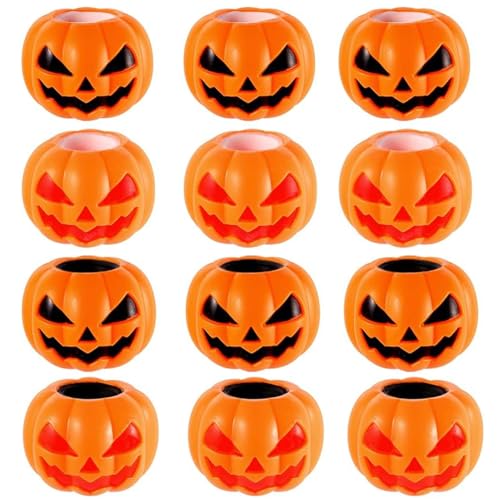 12pcs Halloween Toys Ghost Pumpkin Squeeze Ball 2.4x2 Kleine Waschbefreiung Stressspielzeug Kürbis -Stress Ball Halloween Party Geschenke für Kinder, Mädchen, Jungen, Squeeze 12pcs Halloween Toys Ghost Pumpkin Squeeze Ball 2.4x2 Kleine Waschbefreiung Stressspielzeug Kürbis -Stress Ball Halloween Party Geschenke für Kinder, Mädchen, Jungen, Squeeze von CUCUFA