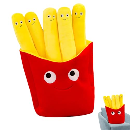 CUCUFA Französisch Pommes Food Plüsch, 19, 7 Zoll lustiges Pommes gefülltes Spielzeug, weiches Essen Plushie Wurfkissen CUCUFA Französisch Pommes Food Plüsch, 19, 7 Zoll lustiges Pommes gefülltes Spielzeug, weiches Essen Plushie Wurfkissen von CUCUFA