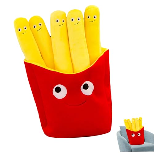 CUCUFA Französische Pommes Food Plüsch, 11, 8 Zoll lustiges Pommes Stoffspielzeug, weiches Essen Plushie Wurfkissen CUCUFA Französische Pommes Food Plüsch, 11, 8 Zoll lustiges Pommes Stoffspielzeug, weiches Essen Plushie Wurfkissen von CUCUFA