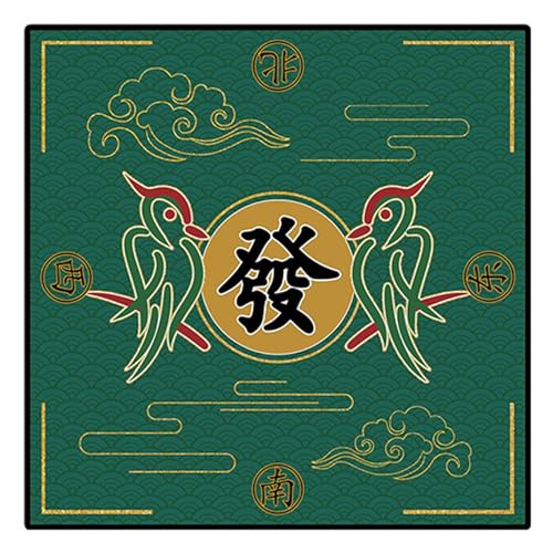 CUCUFA Mahjong Mat 27.6x27.6 '' Anti Slip Mahjong Tischmatte Rauschreduktion Mahjong Tischabdeckung Poker Domino Board Game Matte für Karten-, Board- und Fliesenspiele, Mahjong Mat für Tisch CUCUFA Mahjong Mat 27.6x27.6 '' Anti Slip Mahjong Tischmatte Rauschreduktion Mahjong Tischabdeckung Poker Domino Board Game Matte für Karten-, Board- und Fliesenspiele, Mahjong Mat für Tisch von CUCUFA