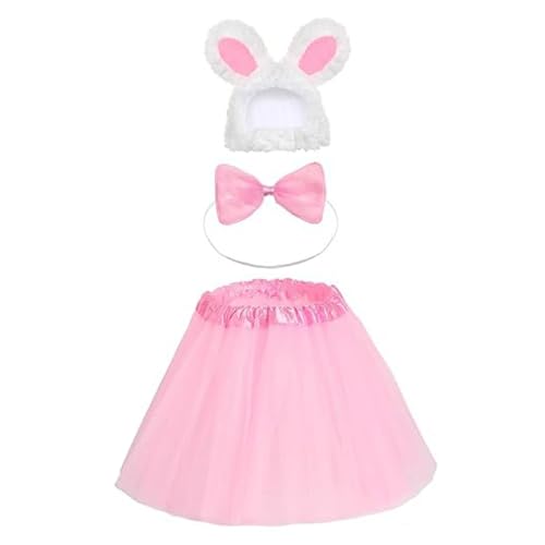 CUCUFA Porch Gooses Outfits, süße dekorative Gooses Outfits inklusive Hasenmütze, Schleife und Rock, Kleidung CUCUFA Porch Gooses Outfits, süße dekorative Gooses Outfits inklusive Hasenmütze, Schleife und Rock, Kleidung von CUCUFA