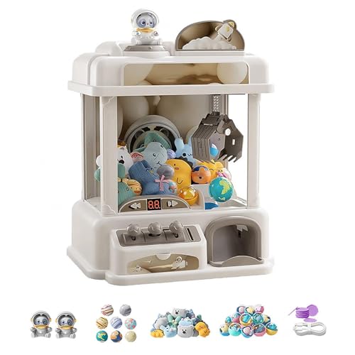 CUCUKAKA Arcade Automat, Mädchen Spielzeug mit Licht Und Musik,2panda-Puppe,25 Plüschtieren,20 Gashapons, Arcade Automat Geburtstagsgeschenk für 3–9-jährige Kinder CUCUKAKA Arcade Automat, Mädchen Spielzeug mit Licht Und Musik,2panda-Puppe,25 Plüschtieren,20 Gashapons, Arcade Automat Geburtstagsgeschenk für 3–9-jährige Kinder von CUCUKAKA