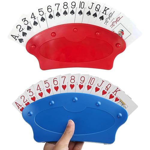 CUEMOON 2 Stück Kartenhalter Kinder, Spielkartenhalter, Kartenspiel Kartenhalter, Kartenständer Kinder Spielkarten für Erwachsene,Senioren,Behinderte CUEMOON 2 Stück Kartenhalter Kinder, Spielkartenhalter, Kartenspiel Kartenhalter, Kartenständer Kinder Spielkarten für Erwachsene,Senioren,Behinderte von CUEMOON
