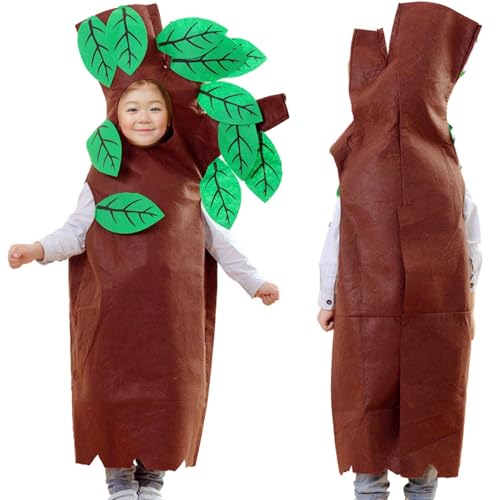 CULTURE PARTY Weltbuchtag Baummann-Kostüm, Outfit für Kinder, Uni, Jungen, Mädchen, Party, Rollenspiel, Outfits 3–12 Jahre, für Körpergröße 90 cm - 155 cm CULTURE PARTY Weltbuchtag Baummann-Kostüm, Outfit für Kinder, Uni, Jungen, Mädchen, Party, Rollenspiel, Outfits 3–12 Jahre, für Körpergröße 90 cm - 155 cm von CULTURE PARTY