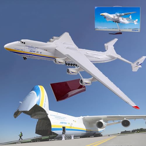 CUNTO AZIZAT 41.9 cm 1:200 Antonov AN-225 Modell Jet Große Modelle Flugzeugmodell Sammlerstücke Harz Druckguss Transportflugzeug Modell für Sammlung Geschenk CUNTO AZIZAT 41.9 cm 1:200 Antonov AN-225 Modell Jet Große Modelle Flugzeugmodell Sammlerstücke Harz Druckguss Transportflugzeug Modell für Sammlung Geschenk von CUNTO