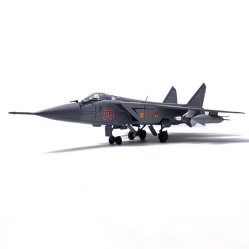 CUNTO Flugzeugmodell 1/72 für Mig-31 Flugzeugmodell Legierung Flugzeugmodell Flugzeugmodell Flugzeugmodell mit Ständer Exquisite Sammlung Geschenk von CUNTO
