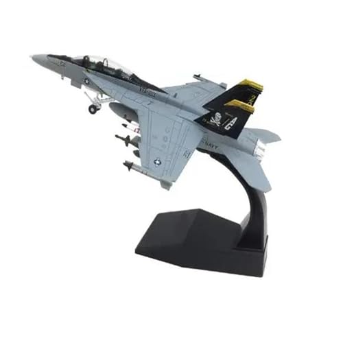 Flugzeugmodell 1/100 für USA F-14 Tomcat Jolly Roger Squadron Legierung Flugzeugmodell Flugzeugmodell mit Ständer Exquisites Sammlungsgeschenk (Farbe: B) von CUNTO