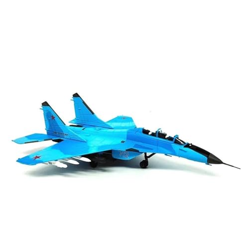 Flugzeugmodell 1/100 für russische Luftwaffe MIG-35 Legierung Flugzeugmodell Flugzeugmodell Flugzeugmodell mit Stativ Exquisite Sammlungsgeschenk von CUNTO