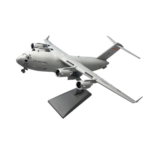 Flugzeugmodell 1/200 für US C-17 C17 Strategie-Transportflugzeug, Metallflugzeug, Flugzeugmodell mit Ständer, exquisites Sammlungsgeschenk (Farbe: B) von CUNTO