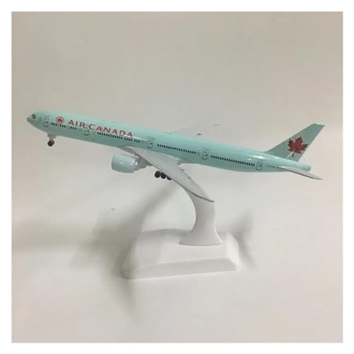 Flugzeugmodell 1:300 für Air Canada Boeing 777 Flugzeugmodell Metall Flugzeugmodell Flugzeugmodell mit Ständer Exquisite Sammlung Geschenk von CUNTO
