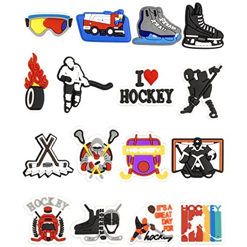 Hockey Schuhanstecker Für Croc Schuh Anstecker Schuhanhänger Zubehör Sport Charms Pins Für Clogs Dekorationen Hockey Schuhanstecker Für Croc Schuh Anstecker Schuhanhänger Zubehör Sport Charms Pins Für Clogs Dekorationen von CUNUEN