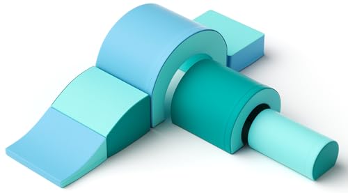 CUPCHID Klettergerüste für Kinder,Soft Play Schaumstoff Bausteine Kinder,Softbausteine Klettern Riesenbausteine,Kletterspielzeug für Kleinkinder von 1–3 Jahren（JM-98727） von CUPCHID