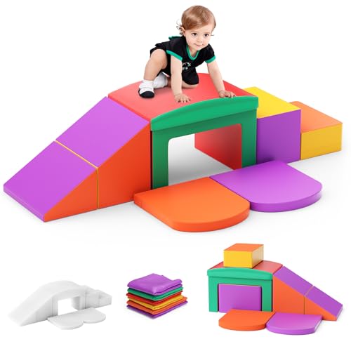 CUPCHID Schaumstoff Bausteine Kinder,Ersatz-Lederbezug für Kinderbausteine, mehrere Farboptionen, langlebiger und leicht zu reinigen (JMPT-002) von CUPCHID
