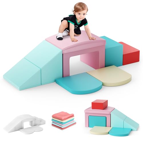 CUPCHID Schaumstoff Bausteine Kinder,Ersatz-Lederbezug für Kinderbausteine, mehrere Farboptionen, langlebiger und leicht zu reinigen (JMPT-003) von CUPCHID