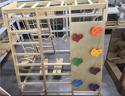 Klettergerüst Indoor Montessori 9-in-1 Holz Spielplatz Klettergerüst Indoor Montessori 9-in-1 Holz Spielplatz von CUPCHID
