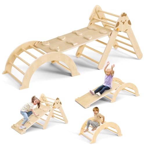 Klettergerüst für Kleinkinder (Holz) von CUPCHID