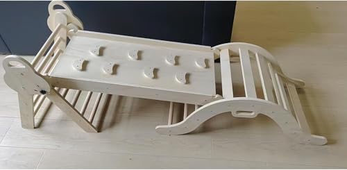 klettergerüst Indoor,7-in-1 Montessori Indoor Spielset (A) von CUPCHID