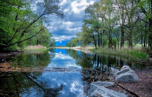 100-teiliges Puzzle für Erwachsene – Puzzles 100 Teile für Teenager-Geschenke – Entspannungspuzzlespiele – Denksport-Puzzle, Landschaft 45,5 x 35,5 cm 100-teiliges Puzzle für Erwachsene – Puzzles 100 Teile für Teenager-Geschenke – Entspannungspuzzlespiele – Denksport-Puzzle, Landschaft 45,5 x 35,5 cm von CUREW