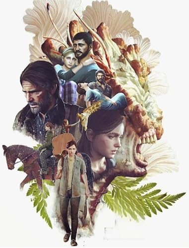 1000-teiliges Papierposter „The Last“ von „Us“, Horrorfilm für Erwachsene, Familien-Lernspielzeug, 70 x 50 cm von CUREW