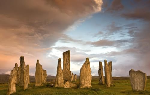 200-teiliges Puzzle – Jedes Teil ist einzigartig – Anspruchsvolles, unterhaltsames Spiel für Erwachsene und die ganze Familie, Cromlech 35 x 25 cm von CUREW