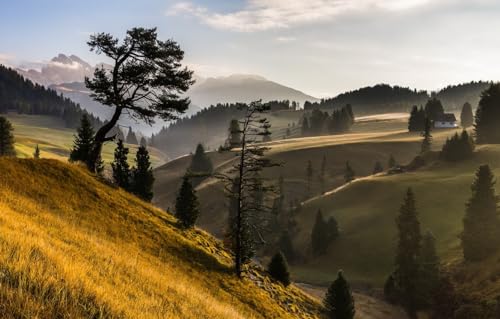500 Puzzle für Erwachsene und Kinder, Landschaft, Berge, 52 x 38 cm 500 Puzzle für Erwachsene und Kinder, Landschaft, Berge, 52 x 38 cm von CUREW