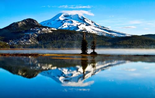 500-teiliges Puzzle für Erwachsene – Puzzles mit 500 Teilen für Teenager, Geschenke – Entspannungspuzzlespiele – Denksportaufgabe, Wald, Berg, 52 x 38 cm 500-teiliges Puzzle für Erwachsene – Puzzles mit 500 Teilen für Teenager, Geschenke – Entspannungspuzzlespiele – Denksportaufgabe, Wald, Berg, 52 x 38 cm von CUREW