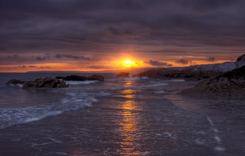 500-teiliges Puzzle für Erwachsene und Kinder ab 10 Jahren, Wellen, 52 x 38 cm 500-teiliges Puzzle für Erwachsene und Kinder ab 10 Jahren, Wellen, 52 x 38 cm von CUREW