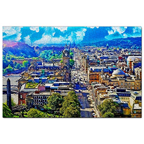 Großbritannien England Royal Mile Edinburgh Puzzle für Erwachsene 200 Teile Reisegeschenk Souvenir 35x25CM Großbritannien England Royal Mile Edinburgh Puzzle für Erwachsene 200 Teile Reisegeschenk Souvenir 35x25CM von CUREW